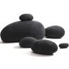 Huge Rock Pillows Pebble Pillows Living Stones Pillows Living Pillows Christmas Present ( Dark Gray )