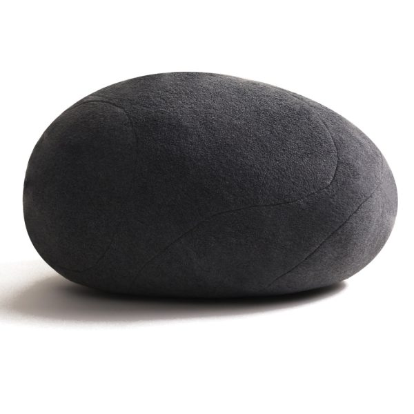 Huge Rock Pillows Pebble Pillows Living Stones Pillows Living Pillows Christmas Present ( Dark Gray ) - Image 8