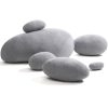 Huge Rock Pillows Living Stones Pillows Pebble Pillows Living Pillows Christmas Present ( Light Gray )