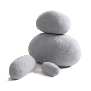 Decorative Throw Pebble Pillows That Look Like Pebble Rock Living Stone  Pillows 