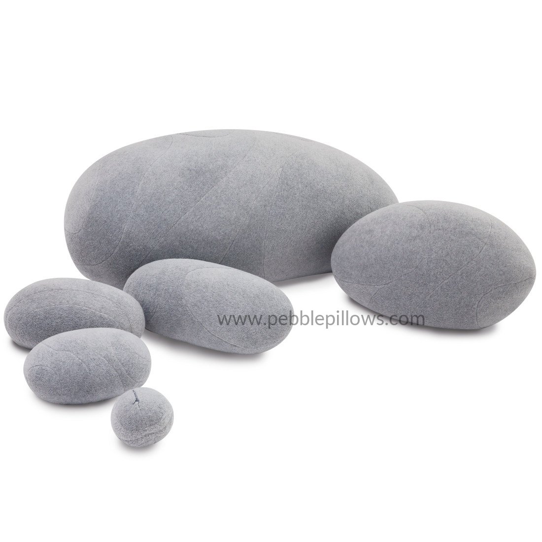 Decorative Throw Pebble Pillows That Look Like Pebble Rock Living Stone  Pillows 