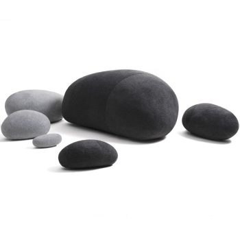 Soft sales rocks pillows
