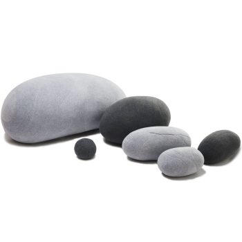 Rock Pillows Stone Cushions Pebble Pillow Throws Home Interior Design Art  Decor Pillows Faux Rocks 7 Pieces 