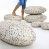 Pebble Stone Rock Pillows Decorative Throw Pillows Home Decor Floor Pillows Accent Sofa Pillows 7 Pieces