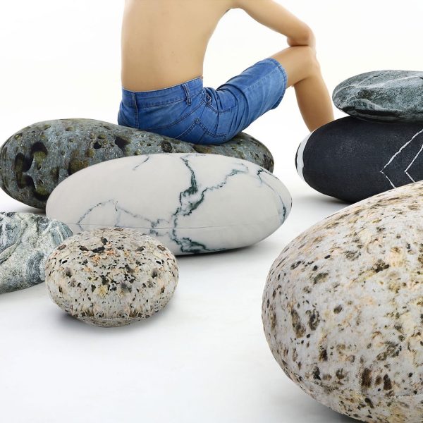 rock pillow pebble pillow 9012 stone pillow pebble pillows