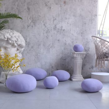 Colored Rock Cushions