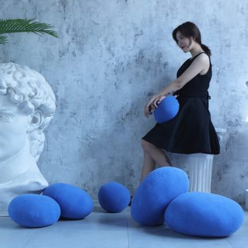 Colored Stone Cushions
