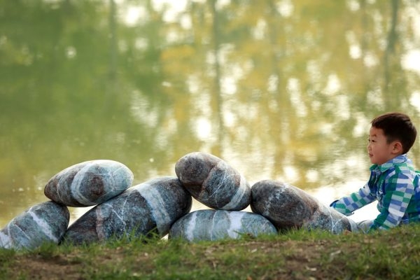 Pebble Floor Rock Cushions - Image 5