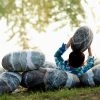 Pebble Floor Rock Cushions