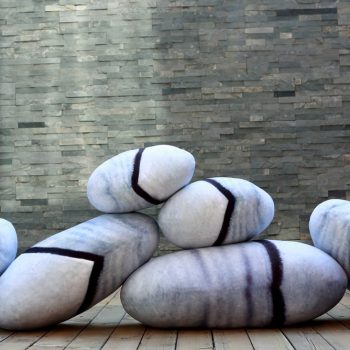 pebble cushions rock pillows 9035 03 pebble pillows