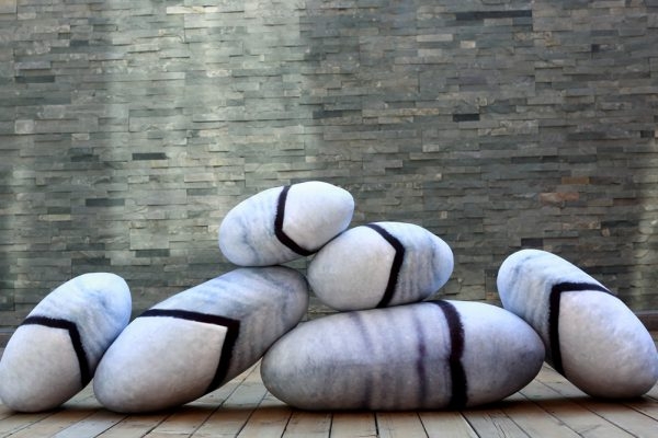 Pebble Stone Floor Cushions - Image 3