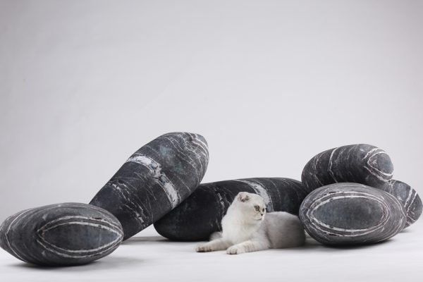 Pebble Floor Stone Cushions - Image 5