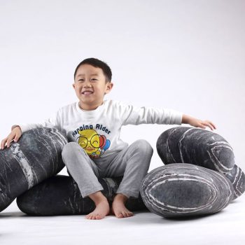 Pebble Floor Stone Cushions
