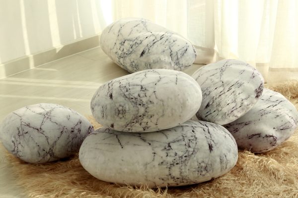 pebble cushions rock pillows 9038 04 pebble pillows
