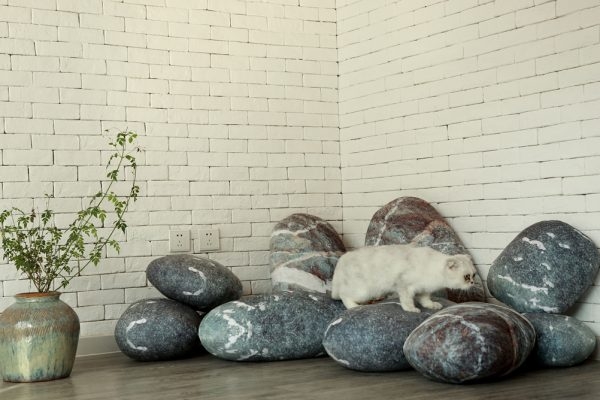 Decorative Pebble Floor Cushions - Image 3