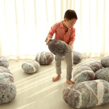 pebble cushions rock pillows 9039 06 pebble pillows