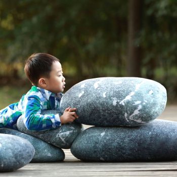 Decorative Pebble Floor Cushions