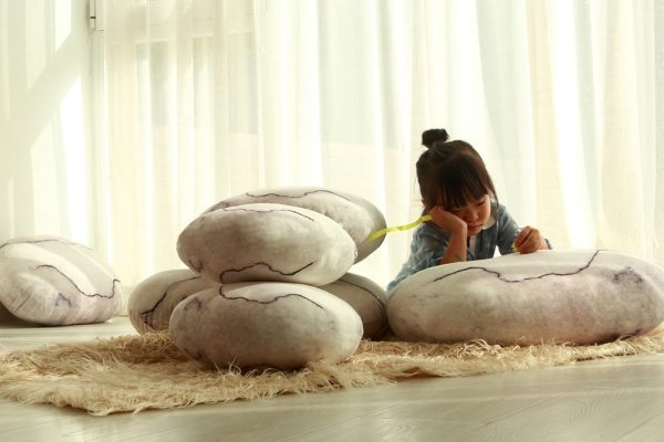Pebble-shaped Floor Cushions - Image 9