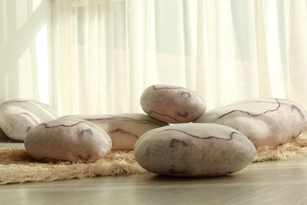Pebble-shaped Floor Cushions - Image 3
