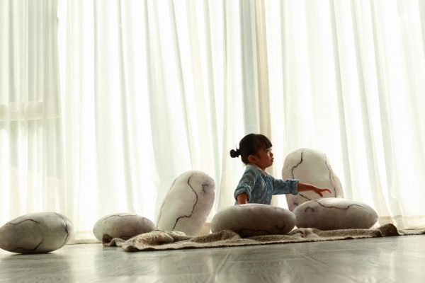 Pebble-shaped Floor Cushions - Image 4