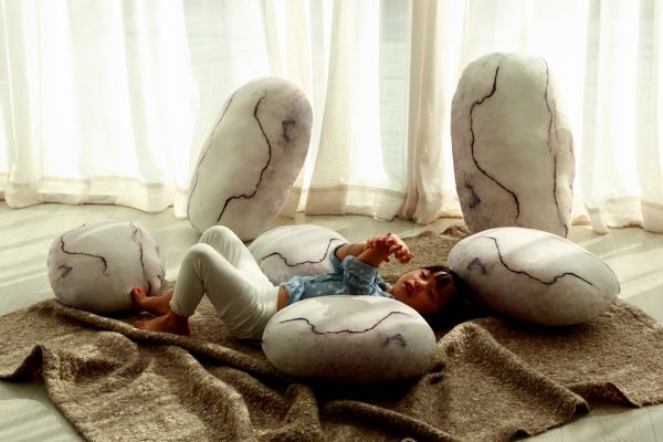 Pebble-shaped Floor Cushions - Image 5