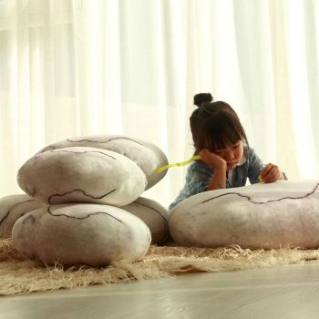 Pebble-shaped Floor Cushions