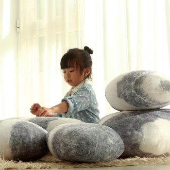 pebble cushions rock pillows 9041 03 pebble pillows