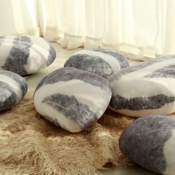 pebble cushions rock pillows 9041 06 pebble pillows