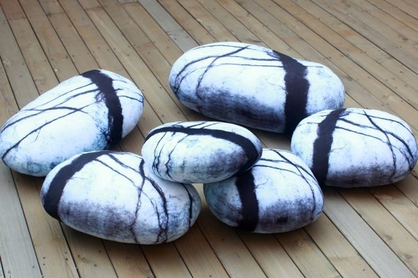 Living Stones Floor Cushions - Image 3