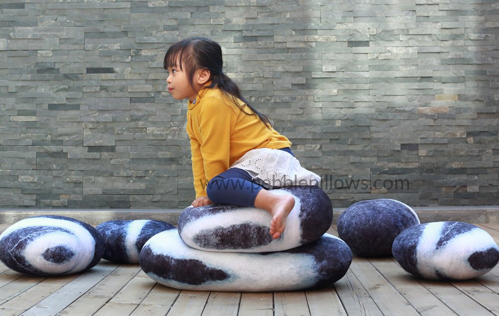 Pebble Floor Living Cushions 