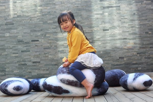 Pebble Floor Living Cushions - Image 5