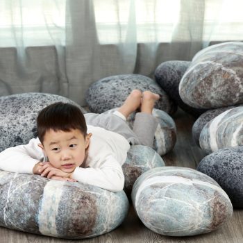 pebble cushions rock pillows 9044 05 pebble pillows