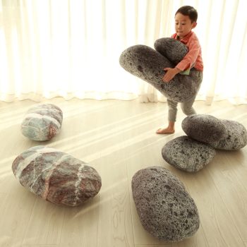 pebble cushions rock pillows 9045 07 pebble pillows