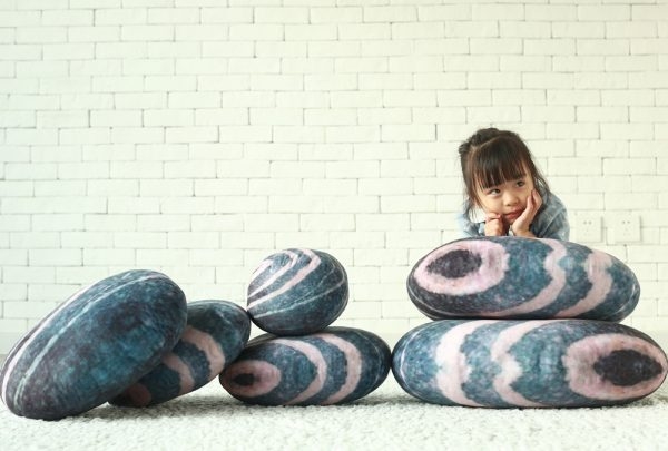 pebble cushions rock pillows 9046 01 pebble pillows