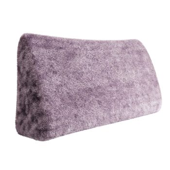 Headboard Wedge Pillow Large Reading Pillow Purple Plush