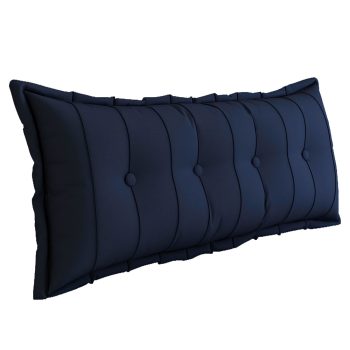 Large Headboard Reading Pillow Bolster Body Pillow Blue