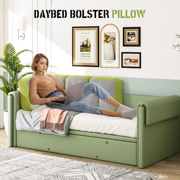 Adjustable Animal Body Pillow Headboard Cushion for Bed Support - Image 4
