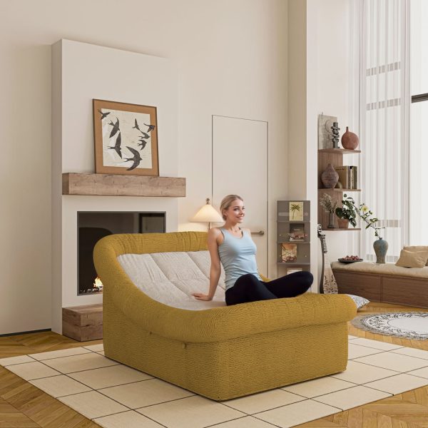 Oversized Chaise Lounge Sofa Sleeper, Comfort & Versatile - Image 6