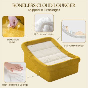 chaise lounge sofa sleeper 6305 pebble pillows