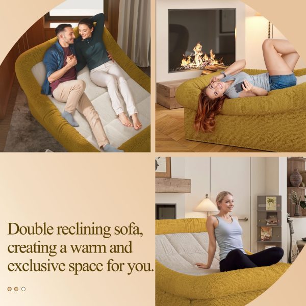 Oversized Chaise Lounge Sofa Sleeper, Comfort & Versatile - Image 12
