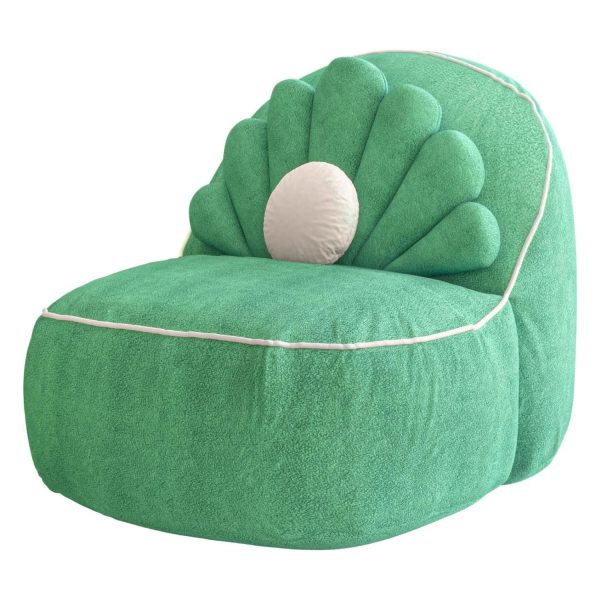 Cute Seashell Bean Bag Chair for Teens and Adults Relaxation - Image 8