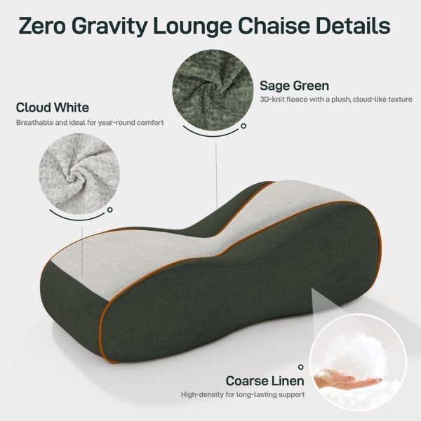 Curved Floor Sofa with Lumbar Support & Breathable Fabric - Image 9