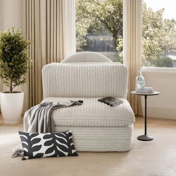 folding sofa bed convertible 6333 pebble pillows