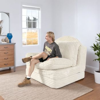 folding sofa bed convertible 6340 pebble pillows