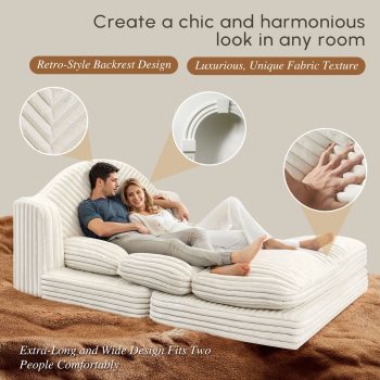 folding sofa bed convertible 6344 pebble pillows