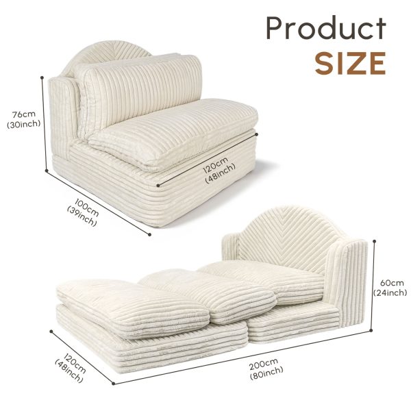 Folding Sofa Bed: Convertible, comfy & space-saving design - Image 20