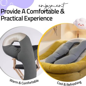 full body pillow for side sleeper 6478 pebble pillows