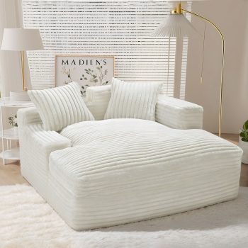 oversized loveseat recliner 6363 pebble pillows
