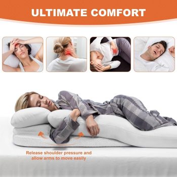 side sleeper body pillow 6448 pebble pillows