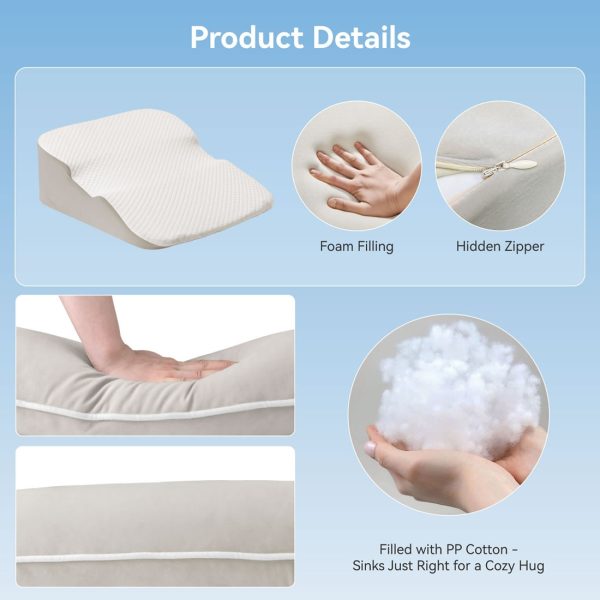 Side Sleeper Pillow: Neck & Back Pain Relief with Arm Freedom Design - Image 5